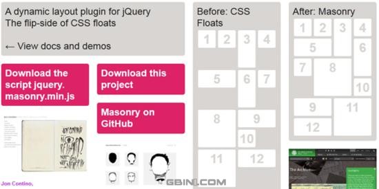 推荐20个响应式web设计常用的jQuery插件